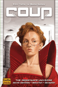 Coup (2012) Bluff (and call bluffs!) to victory in this card game with no third chances.